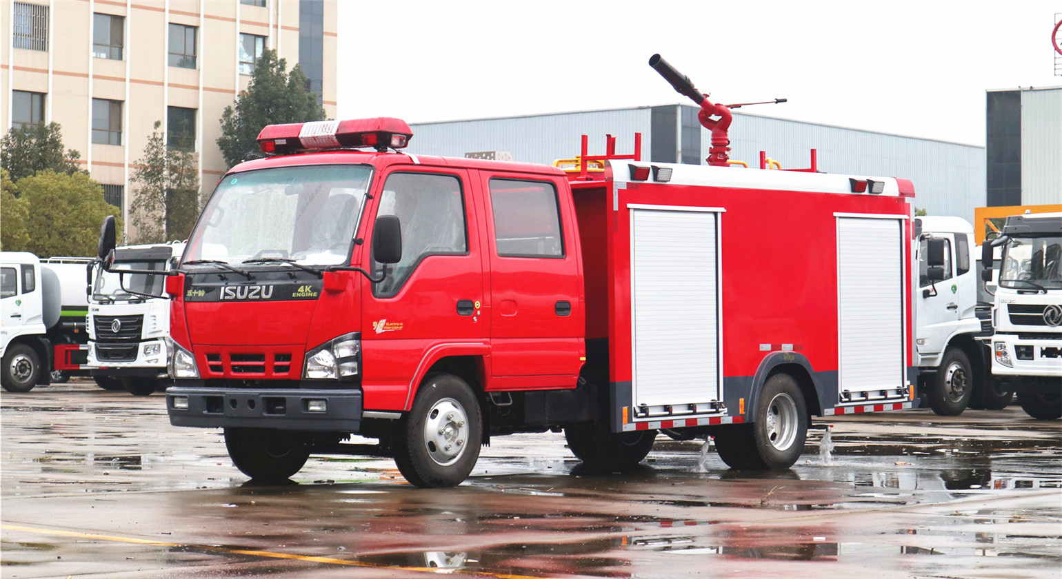 上海用戶:訂購國六五十鈴3噸泡沫消防車 上海用戶:訂購國六五十鈴3噸泡沫消防車